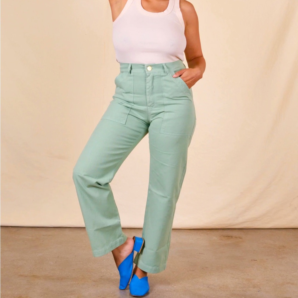 Big Bud Press Sage Green Work Pant